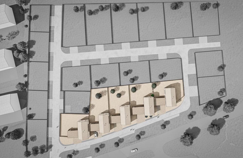 Rodinné domy Na Hlíně